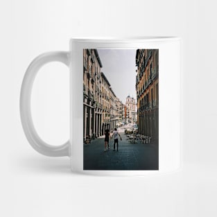 Madrid. A Couple Walking. 2004 Mug